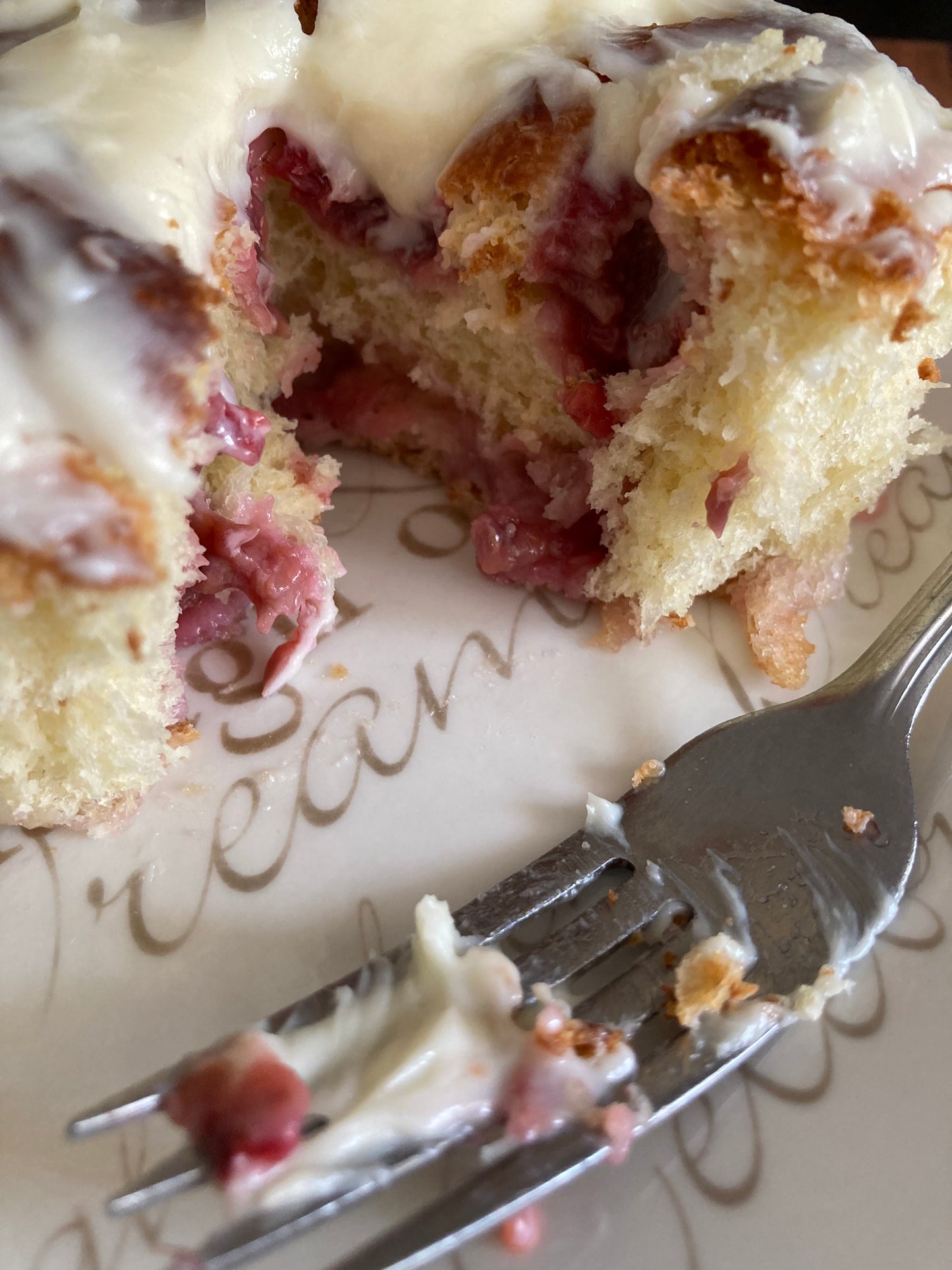Raspberry Sweet Rolls (half dozen)