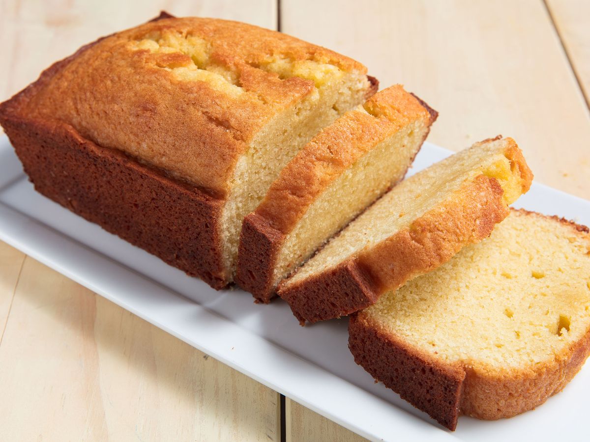 Vanilla pound cake